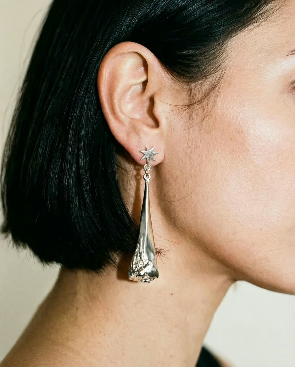 Boucles D'oreilles Flammes Jumelles