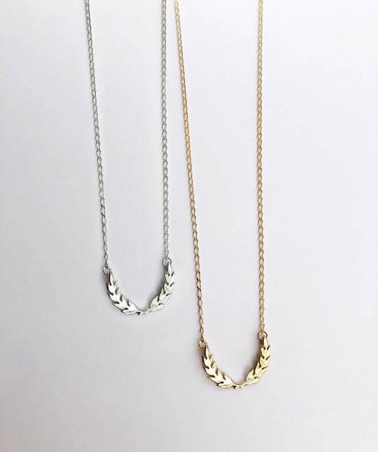 Laurel Wreath necklace