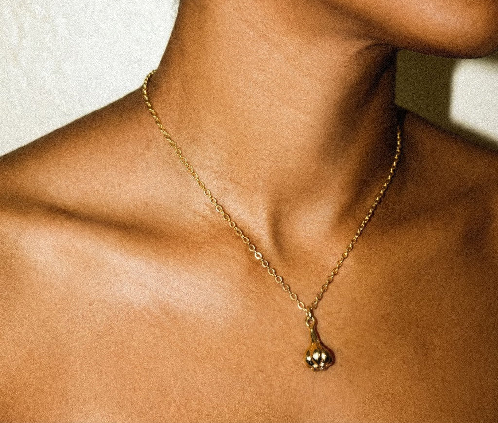 Collar de Ajo con Cadena 