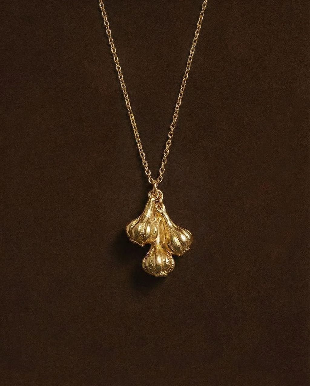 3 Garlics Chain Necklace