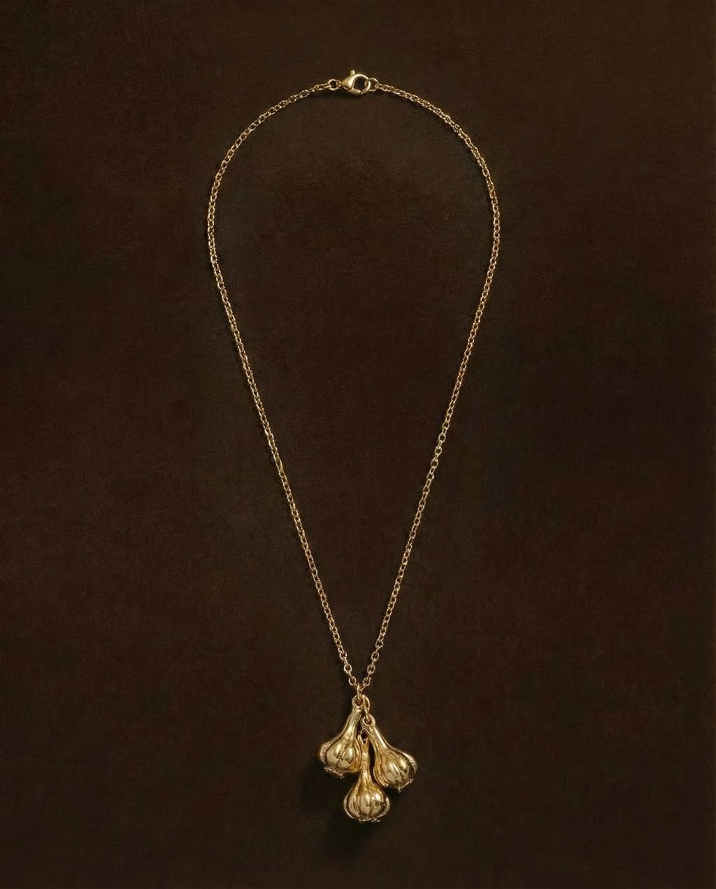 3 Garlics Chain Necklace