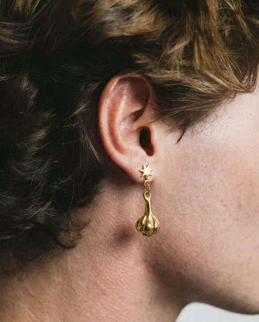 1 Garlic Earrings