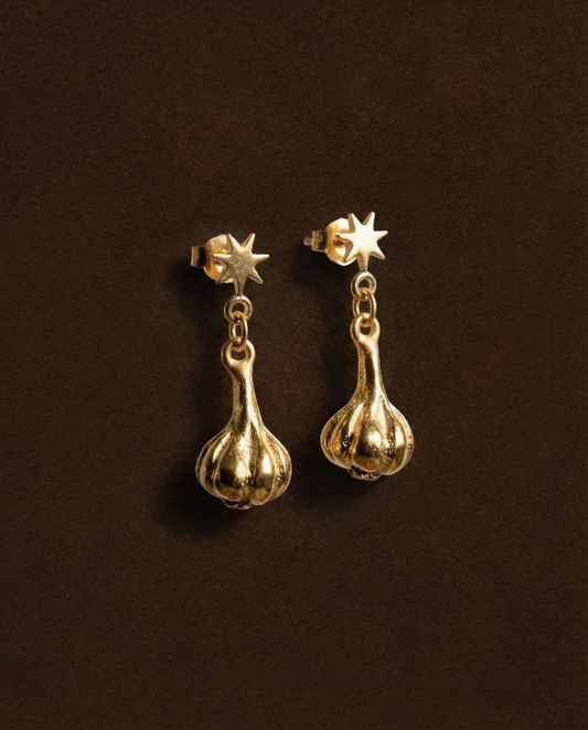 1 Garlic Earrings