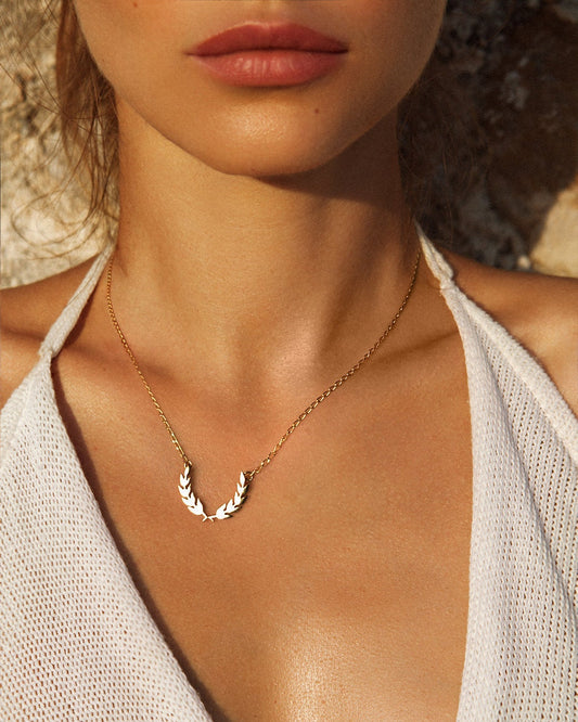 Laurel Wreath necklace
