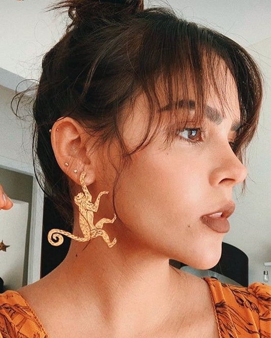 Monkey Earrings