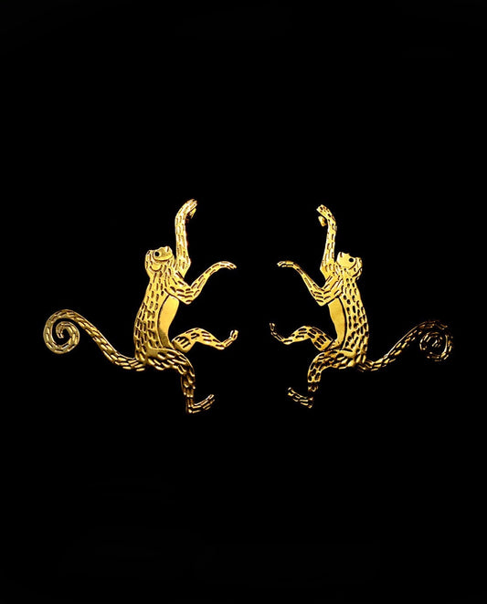 Monkey Earrings