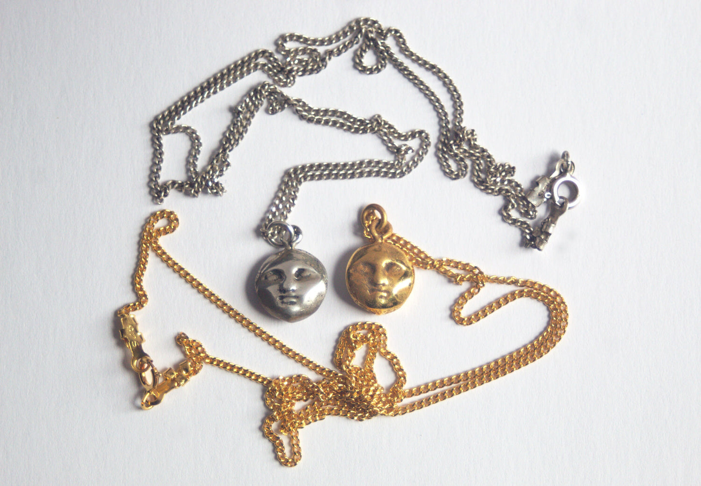 Collier Visage de Lune